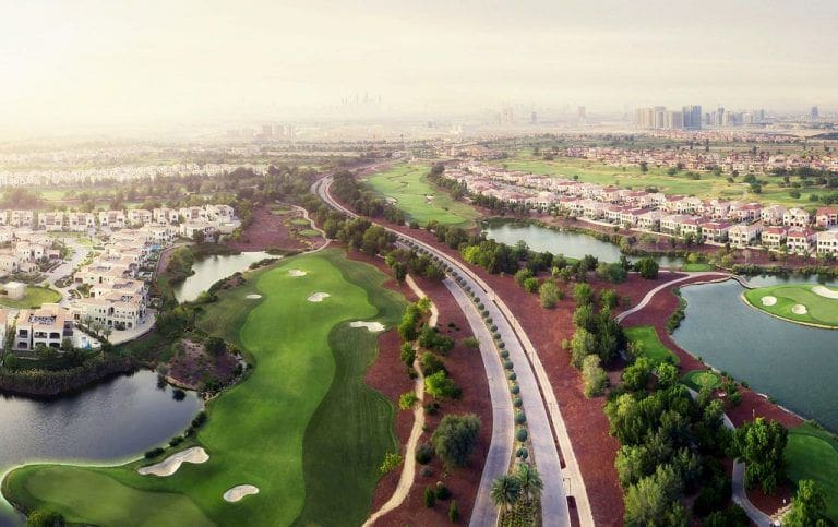 jumeirah golf estates golf courses