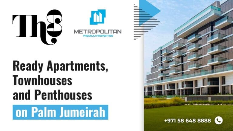 Ready Apartments and Townhouses on The8 Palm Jumeirah