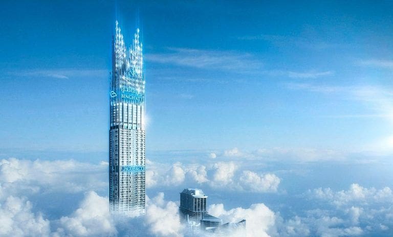 Binghatti has partnered with Jacob & Co to create Burj Binghatti – the tallest residential building in the world