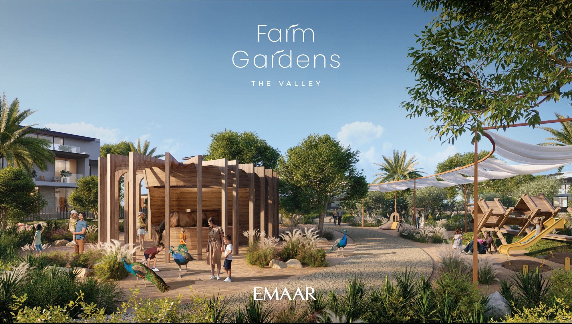 Farm Gardens by Emaar Properties in The Valley, Dubai Villas for sale