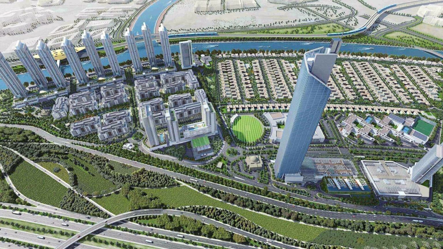 Sobha Hartland 2 community Bukadra Dubai