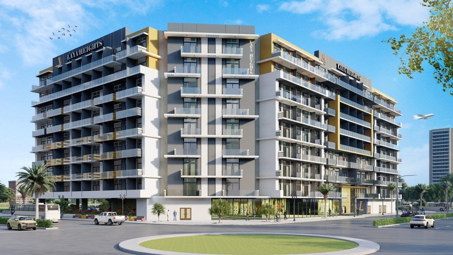 Beautiful view of Incredibly Premium Apartment Heights