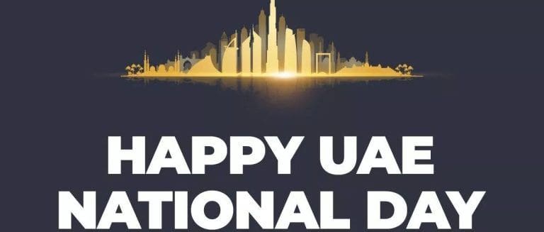 Alles Gute zum Nationalfeiertag der VAE von Metropolitan Premium Properties!