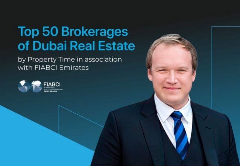 Le PDG de Metropolitan Premium Properties classé parmi les 50 meilleurs agents immobiliers de Dubaï
