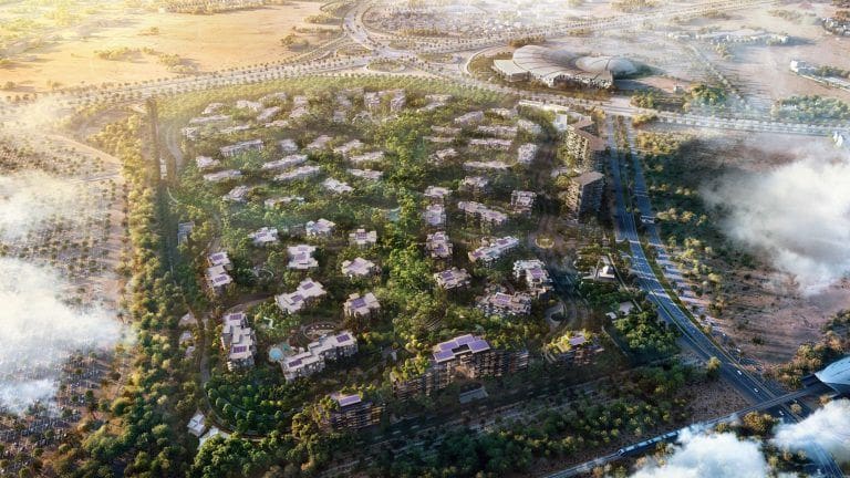 迪拜Distrikt Ghaf Woods盛大开盘——Majid Al Futtaim打造森林主题奢华社区