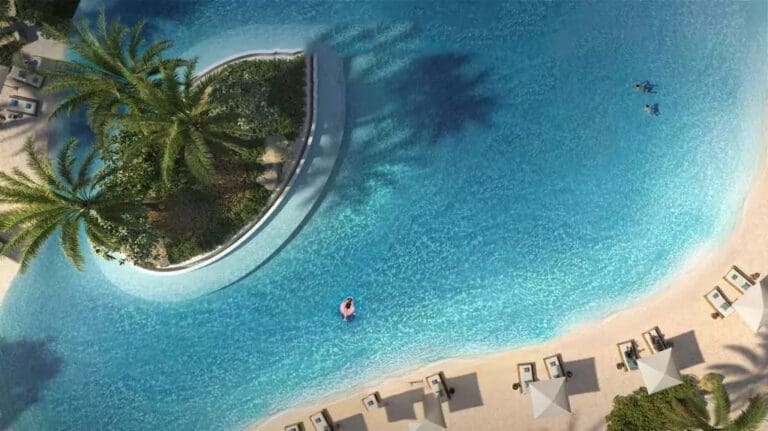 water features at the oasis by emaar