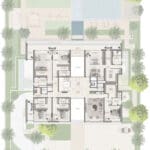 7 bedroom mansion in lavita by emaar - 1st floor plan