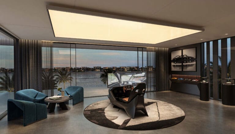 palm jebel ali villa gaming room