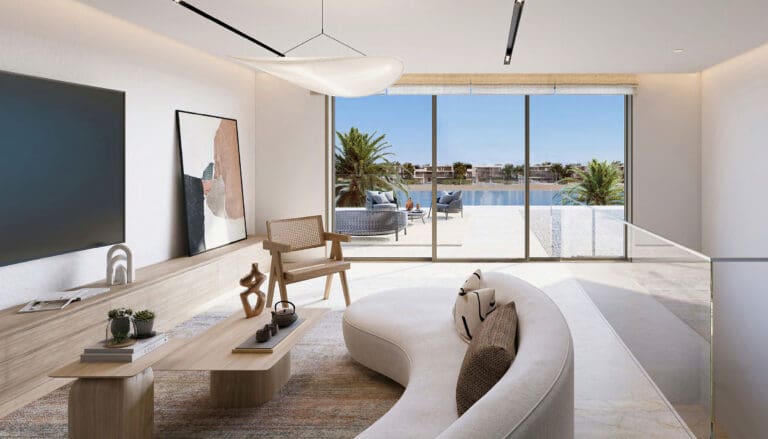 palm jebel ali villa sitting room interior
