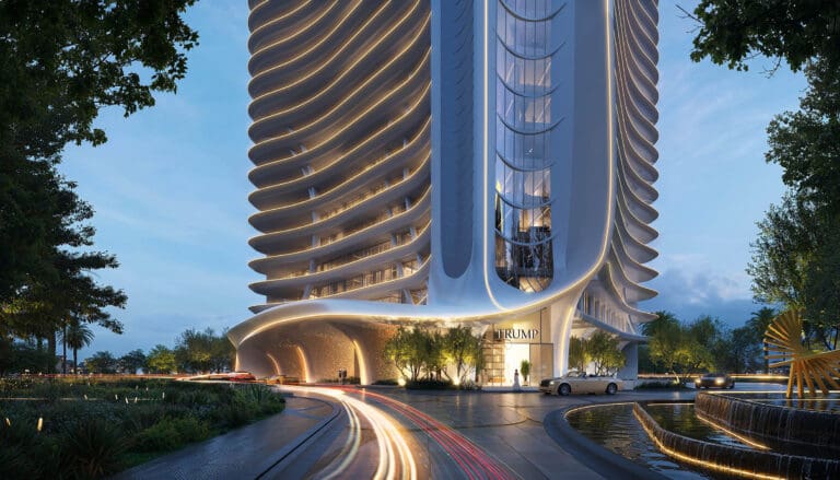 trump tower jeddah main entrance