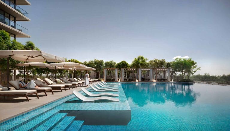 golf acres emaar south community pool