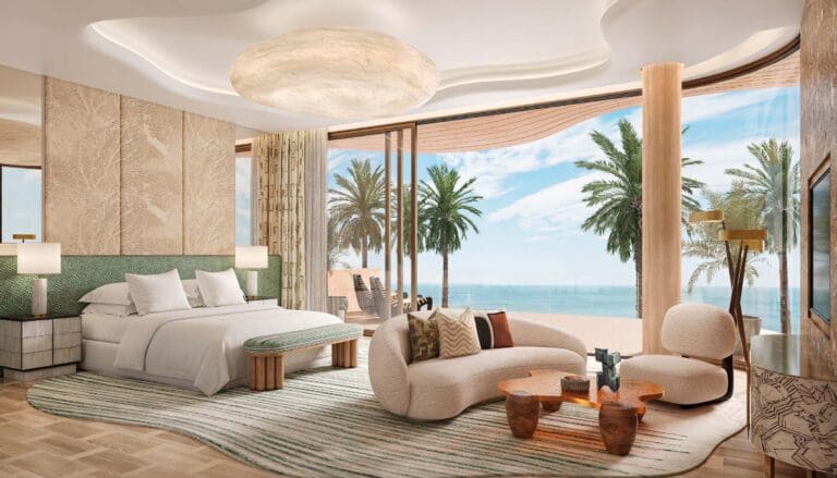 jumeirah asora bay luxury bedroom interior