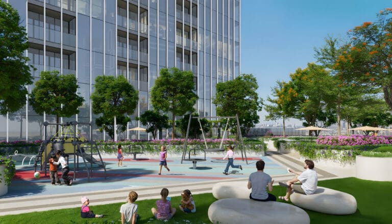 the element at sobha one childrens play area in sobha hartland