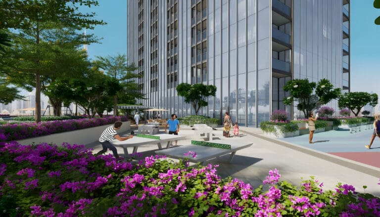 the element at sobha one outdoor recreation area