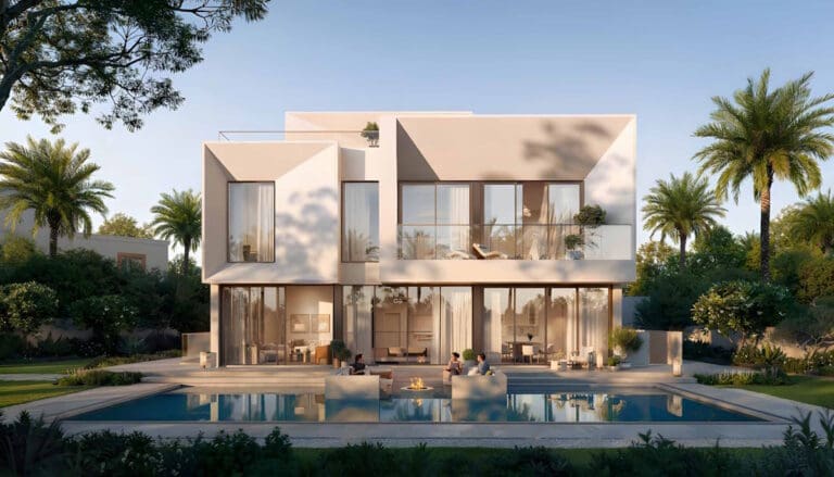 فلل بالاس – أوسترا – مشروع جديد في ذا أويسيس، دبي لاند