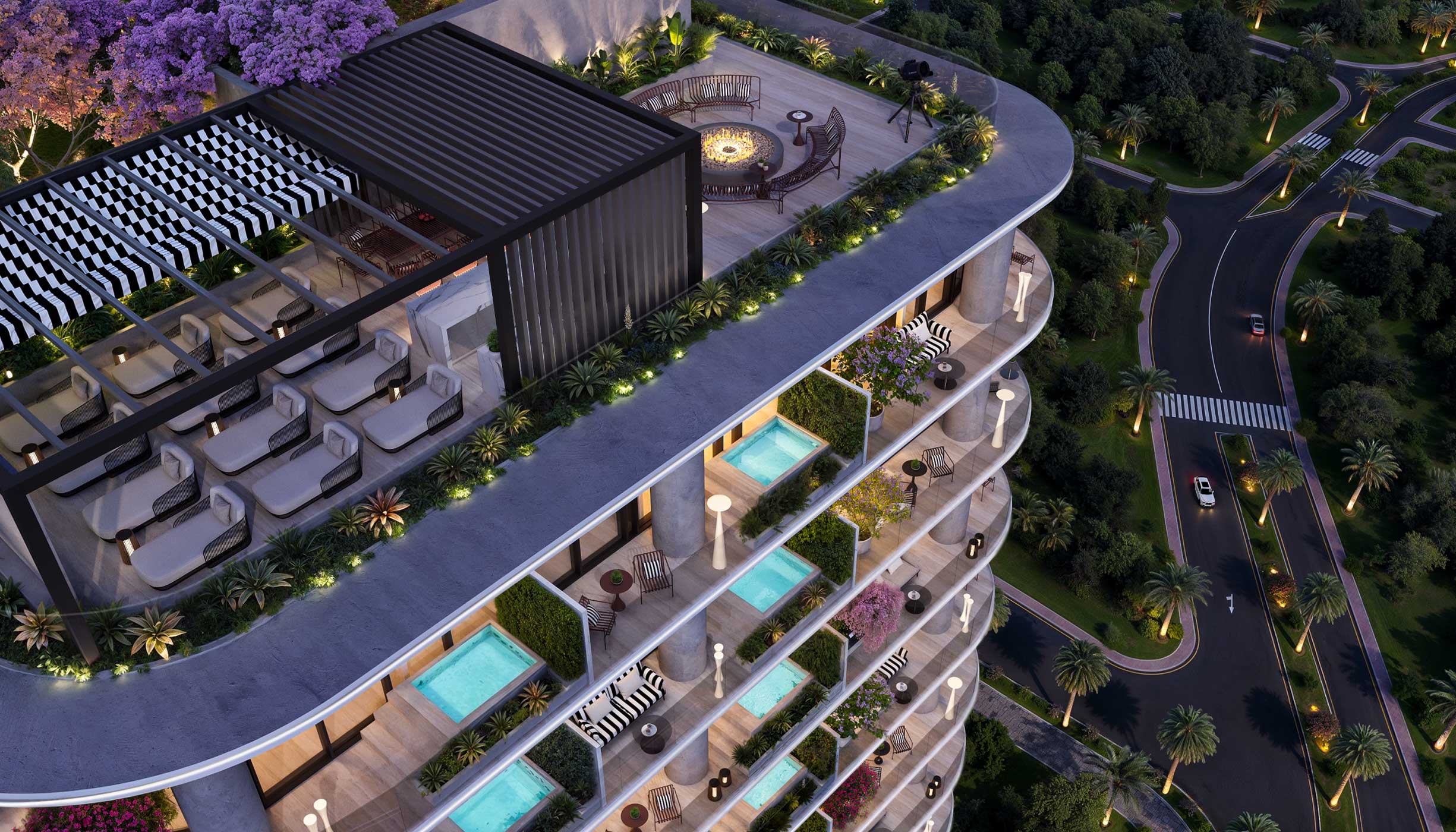 Interstellar Tower by Mr. Eight