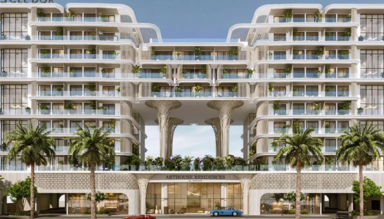 Exterior view of Arthouse Residences in MBR City