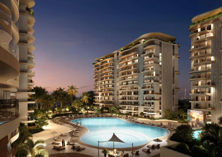 Valencia Apartments в DAMAC Lagoons
