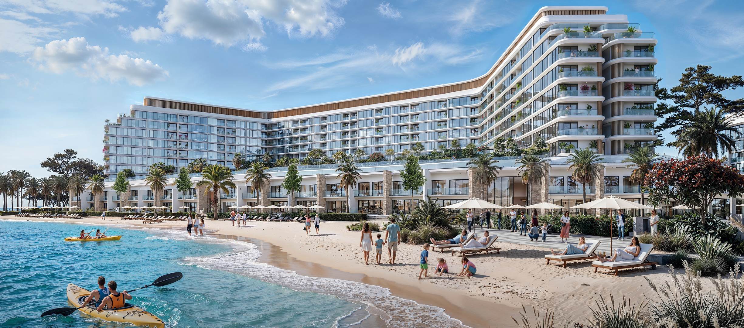 Tranquil Beach Residences on Sobha Siniya Island