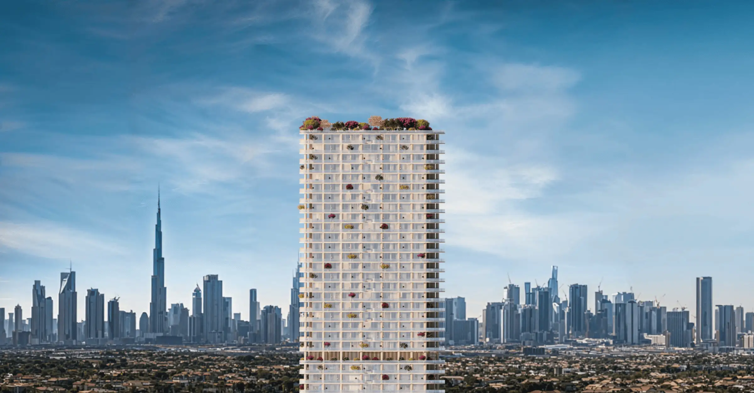 The WOW Tower in Dubai Land Residence Complex (DLRC), Dubai