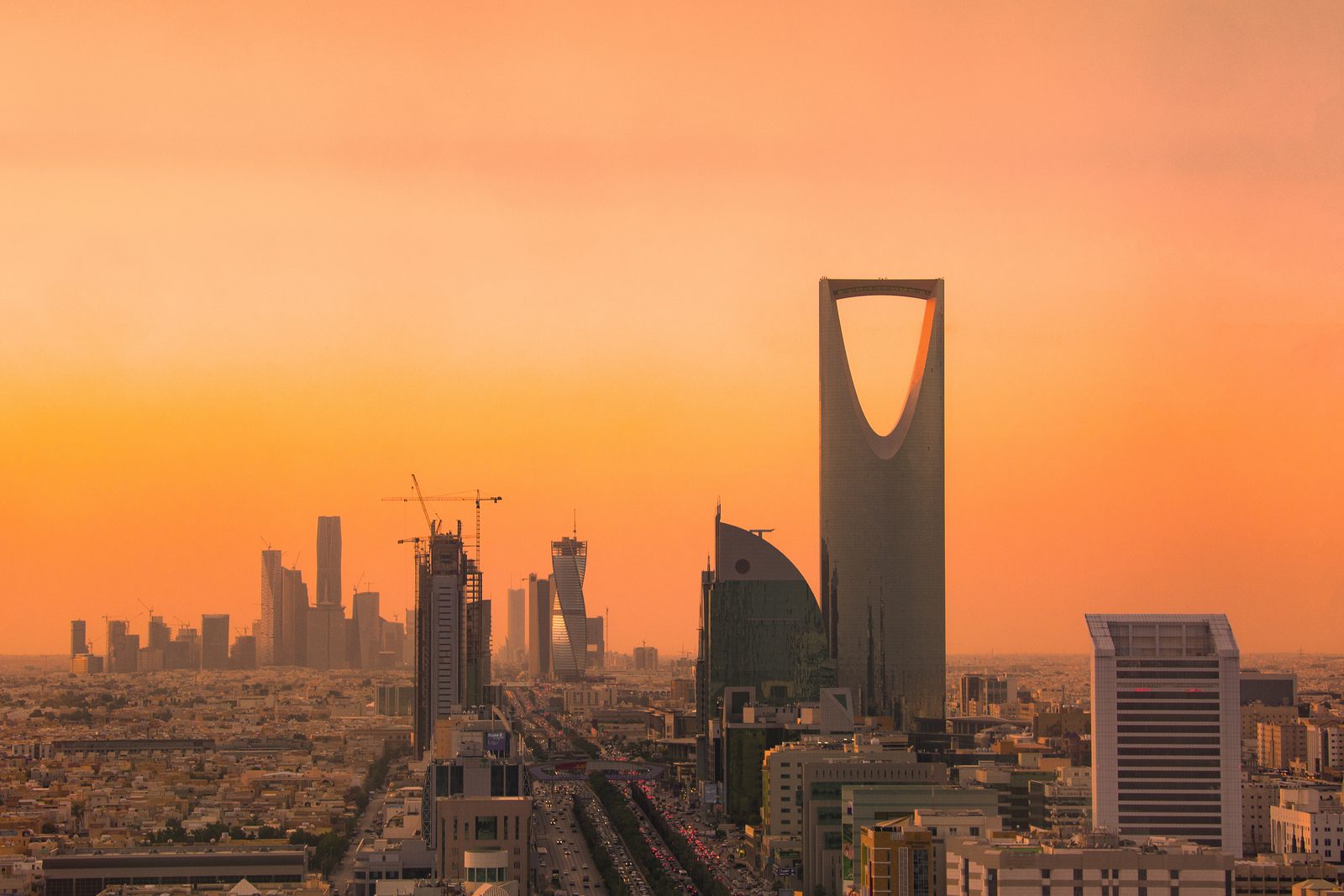Riyadh skyline, Saudi Arabia