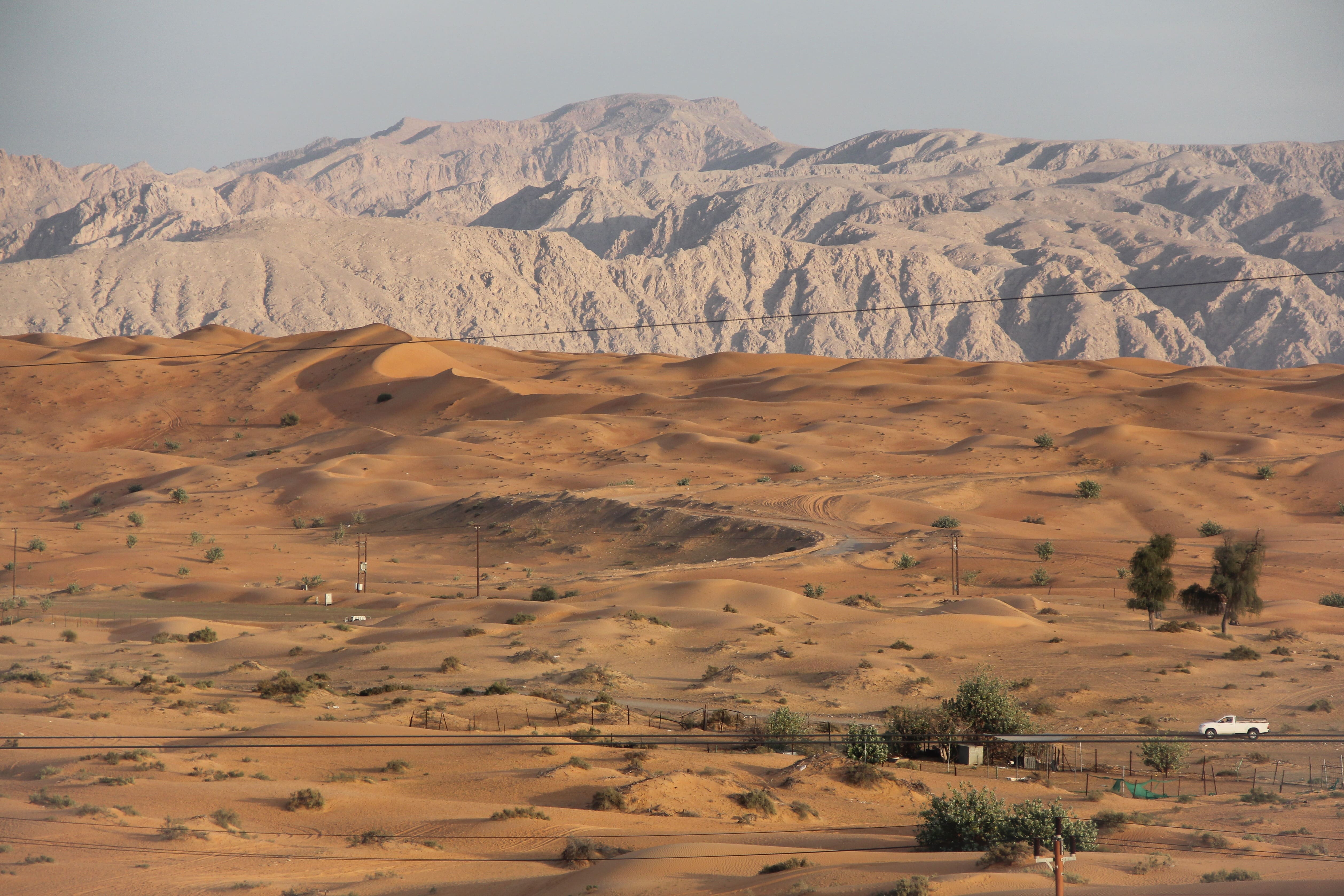 Al Hajar Mountains coastal road, Oman