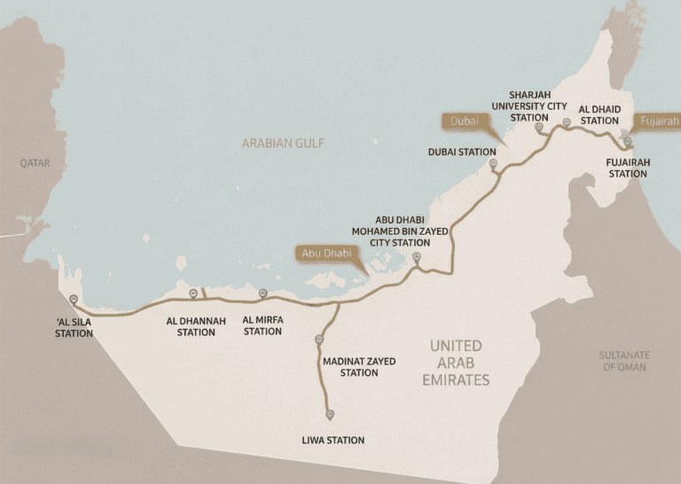 Etihad Rail Launches Passenger Services Across the UAE