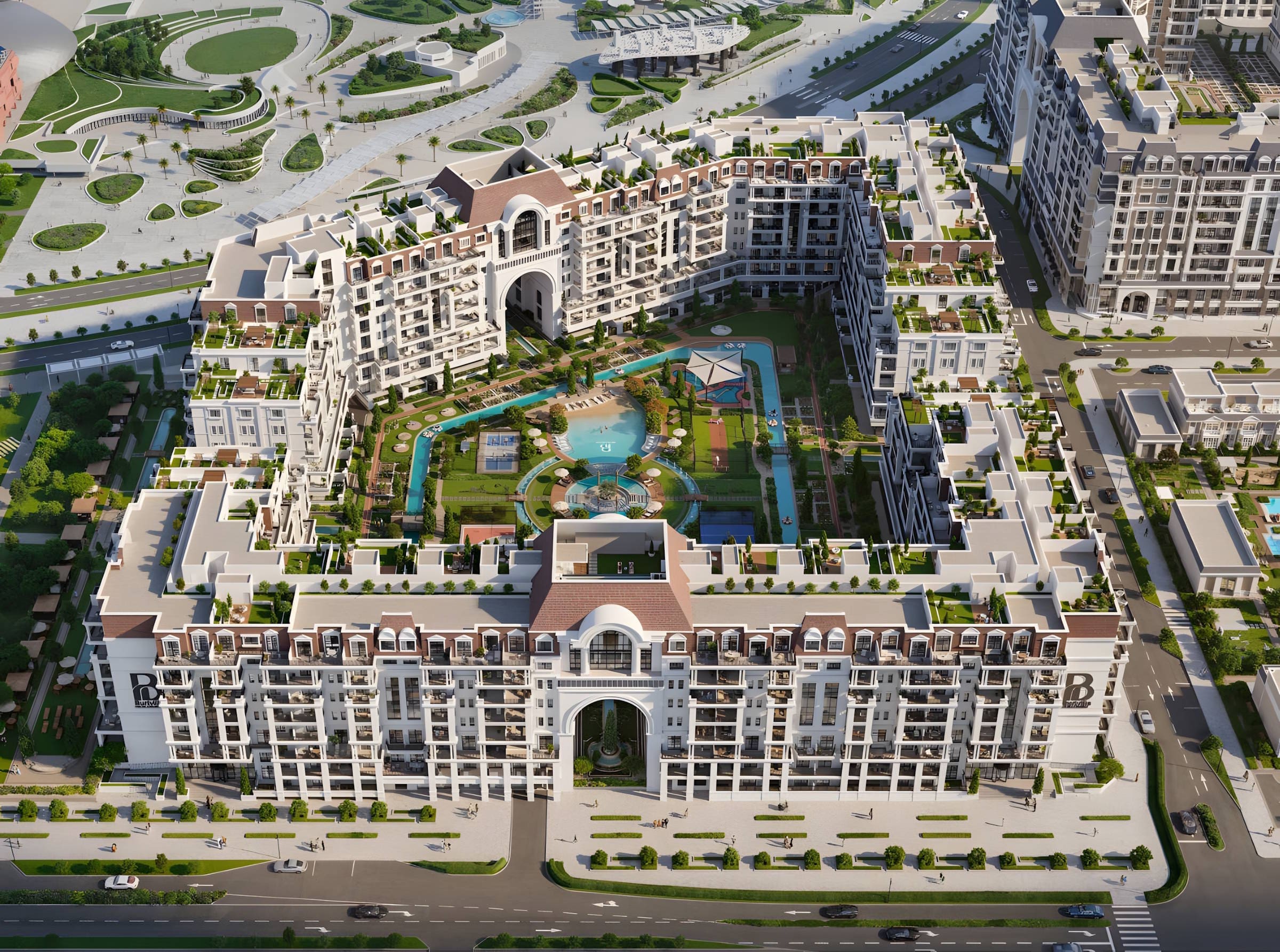 Bab Al Qasr Garden Residence 65 by Burtville Developments