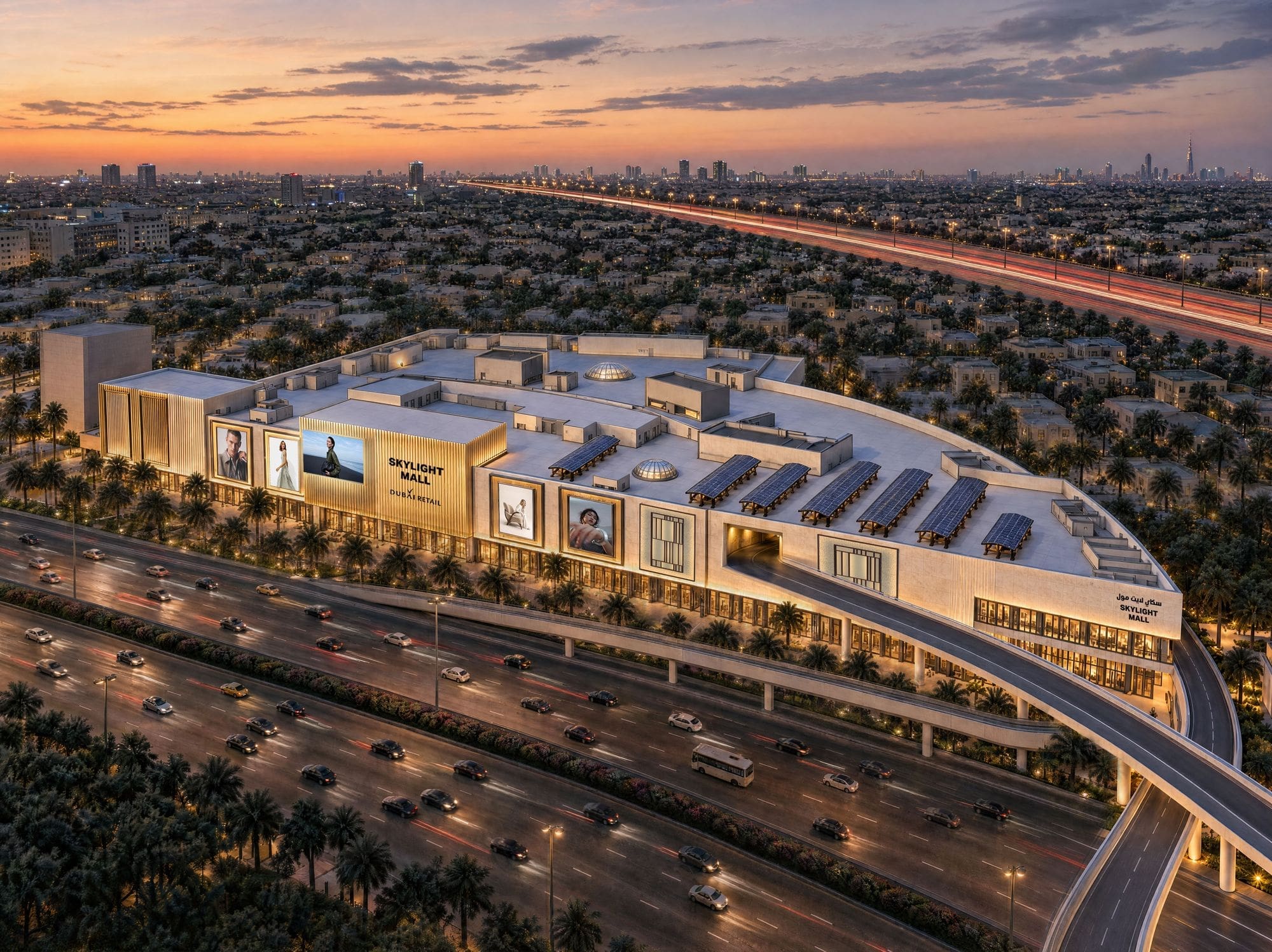 Skylight Mall on Al Khail Road, Dubai