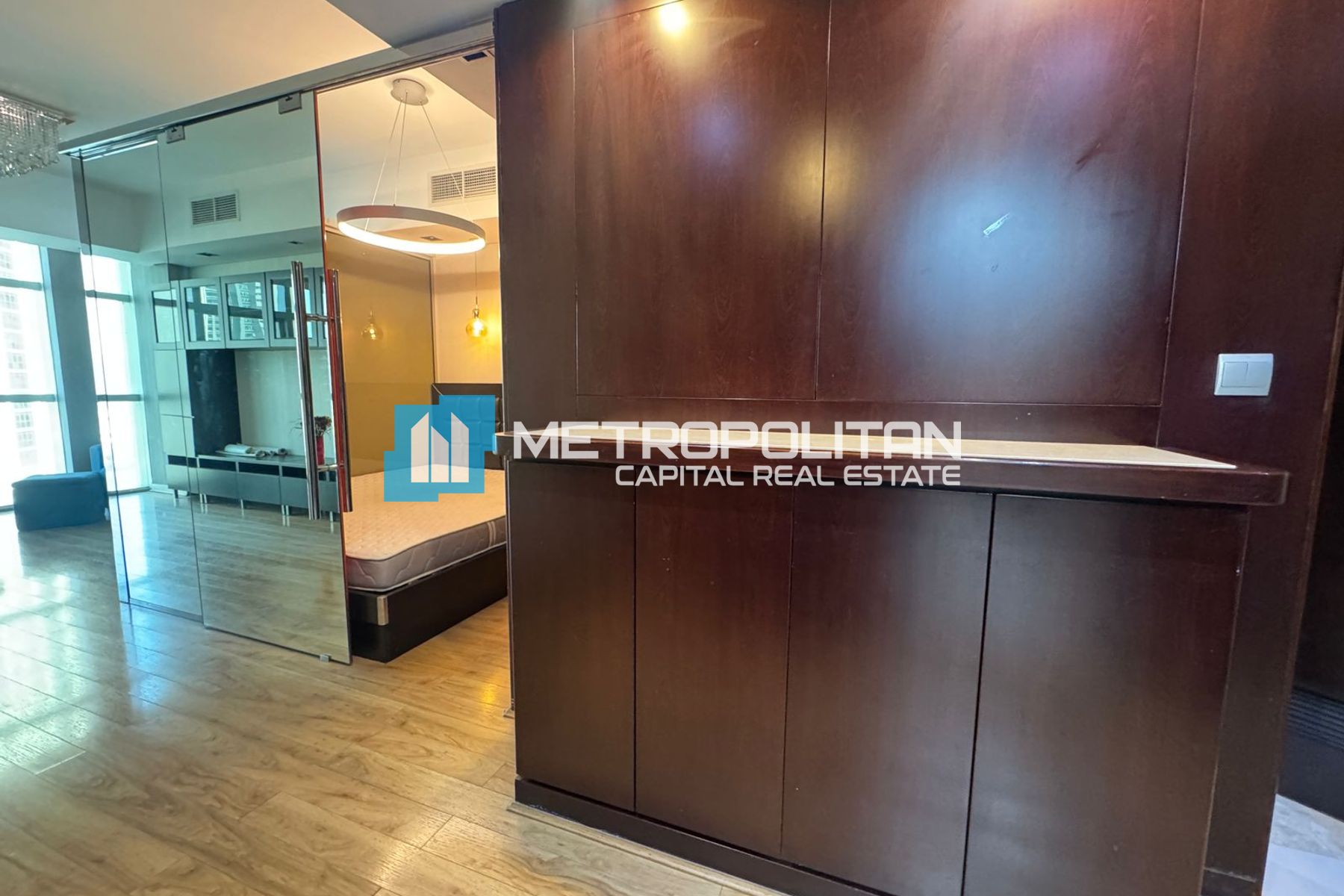 Fully Furnished| High Floor| 1BR converted to 2BR