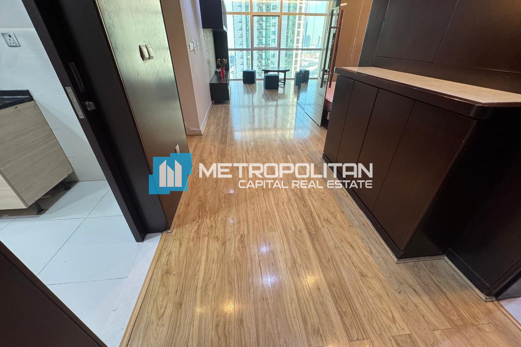 Fully Furnished| High Floor| 1BR converted to 2BR