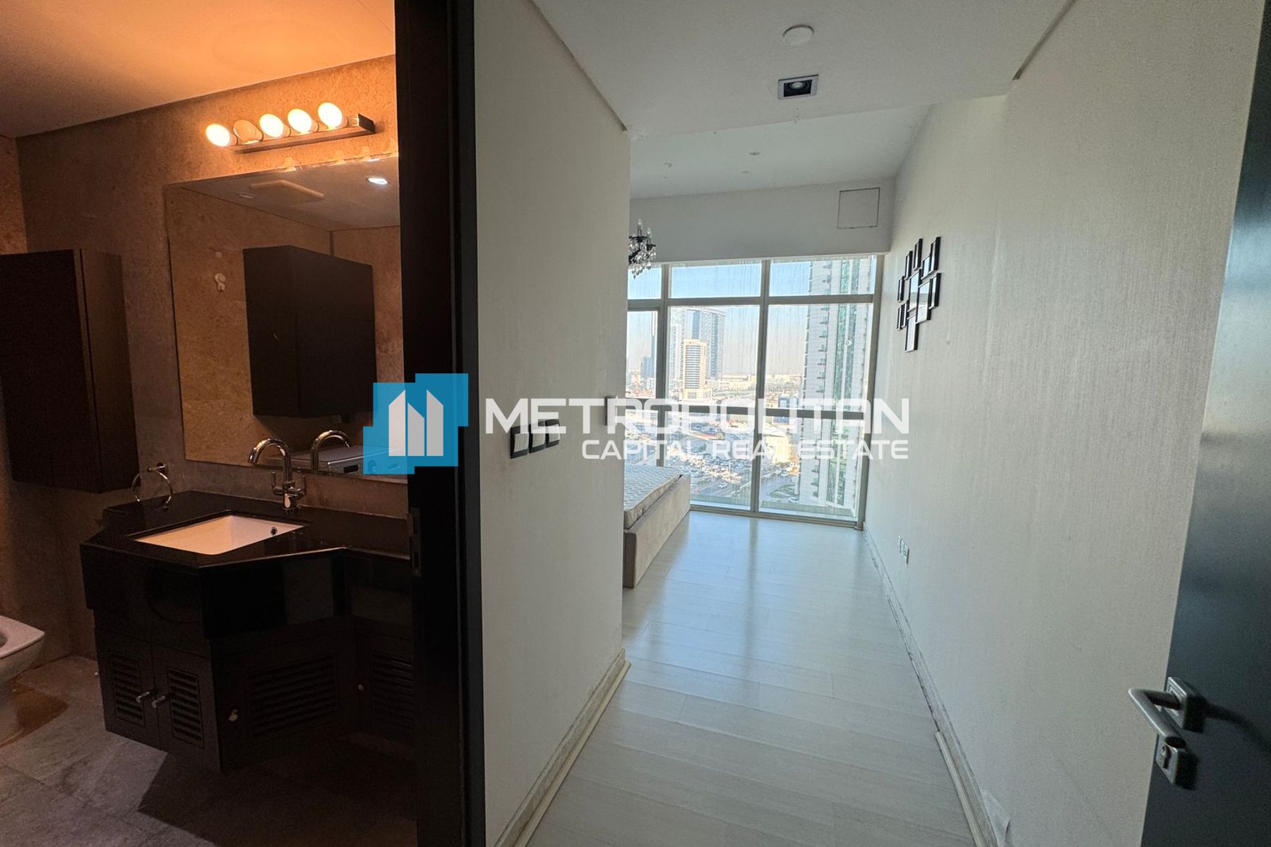 Fully Furnished| High Floor| 1BR converted to 2BR