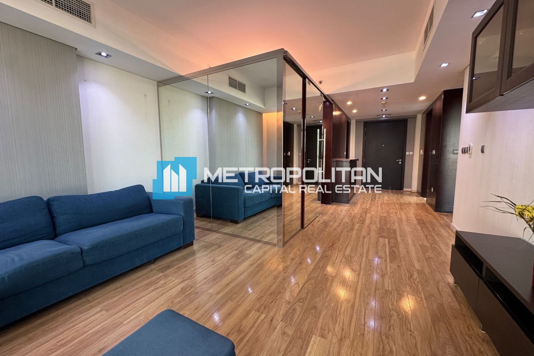 Fully Furnished| High Floor| 1BR converted to 2BR