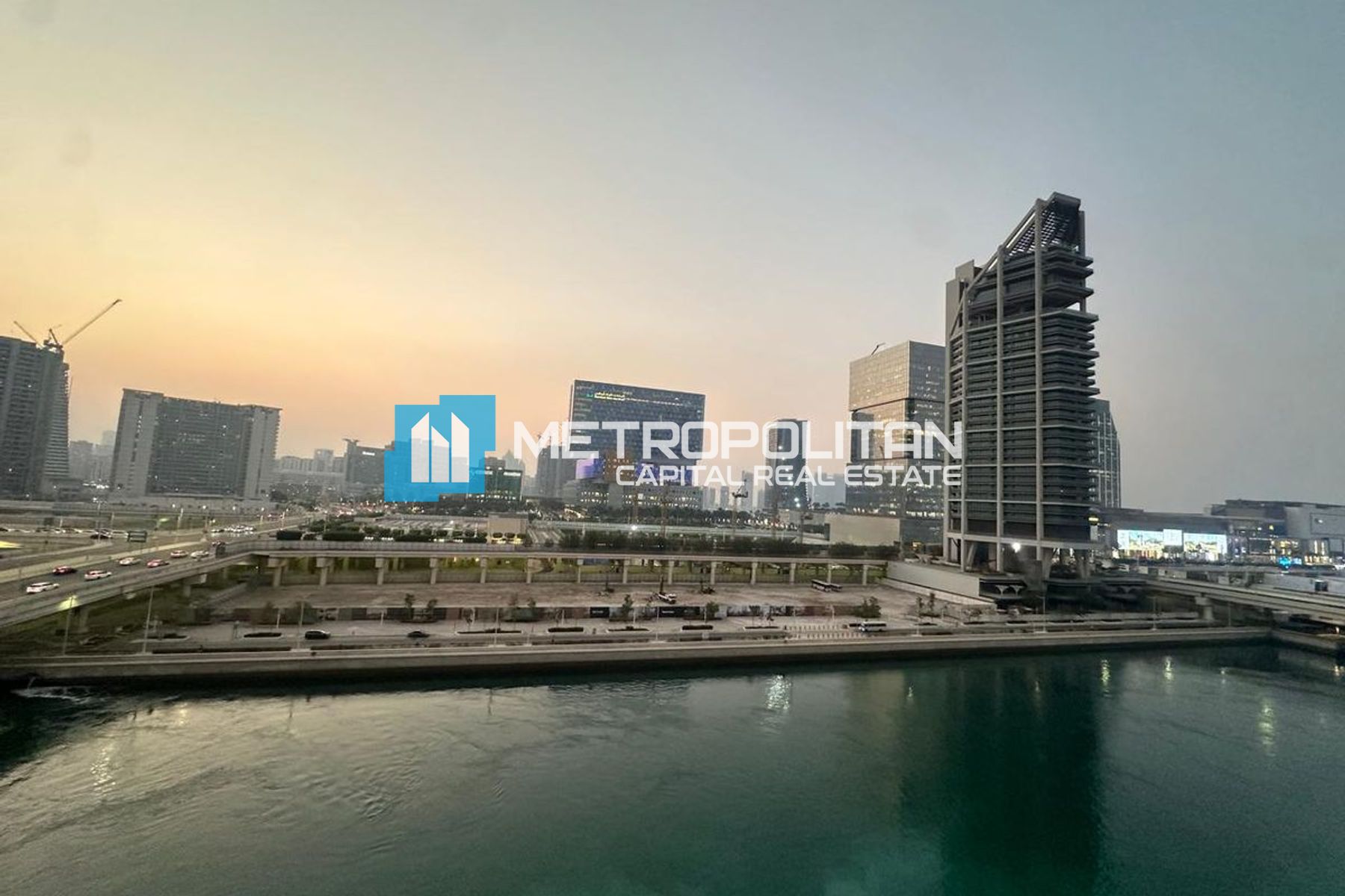 Canal & City View | 1BR with Balcony | Vacant