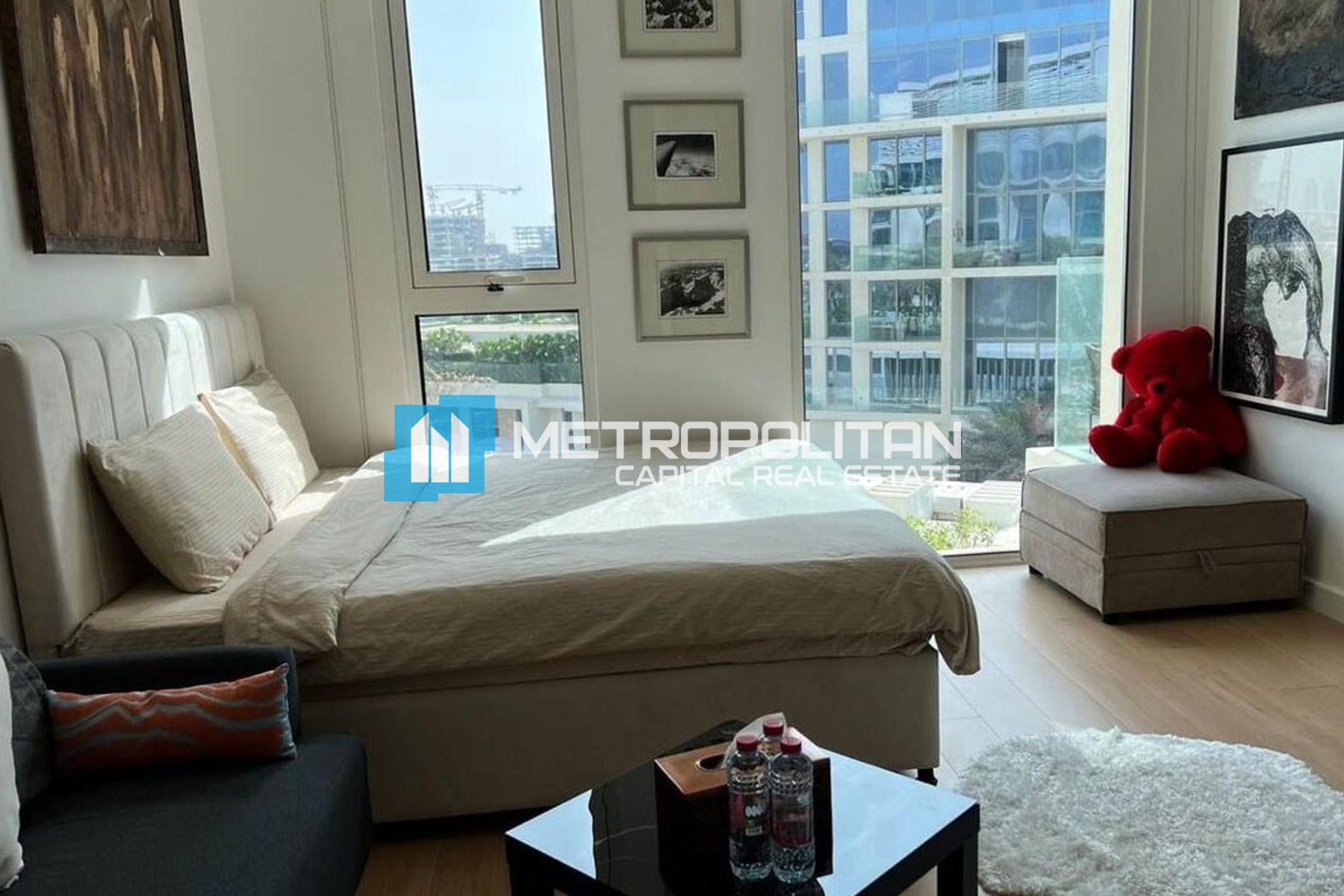 Furnished 2BR+M | Sea and Museum View |Vacant July