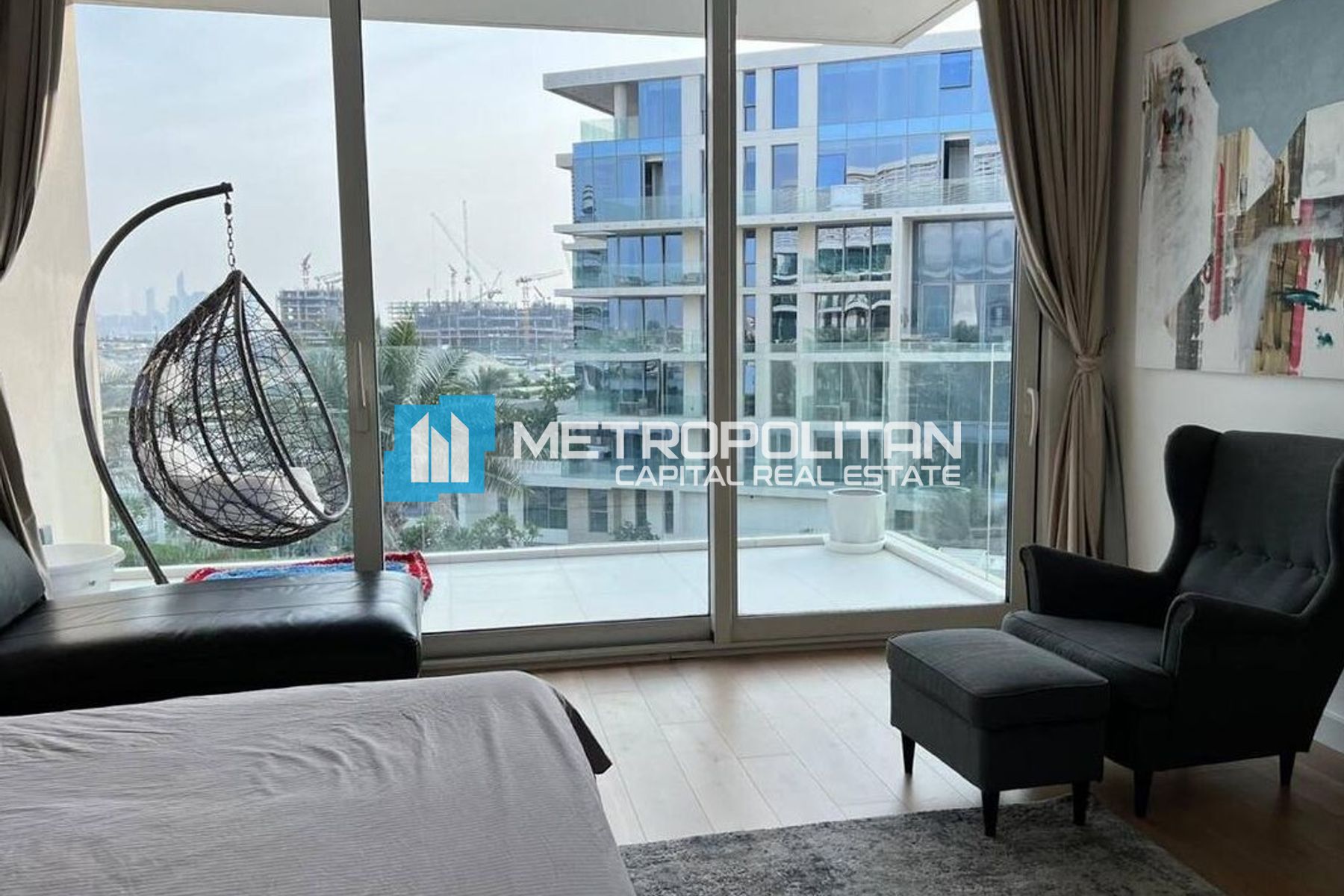 Furnished 2BR+M | Sea and Museum View |Vacant July