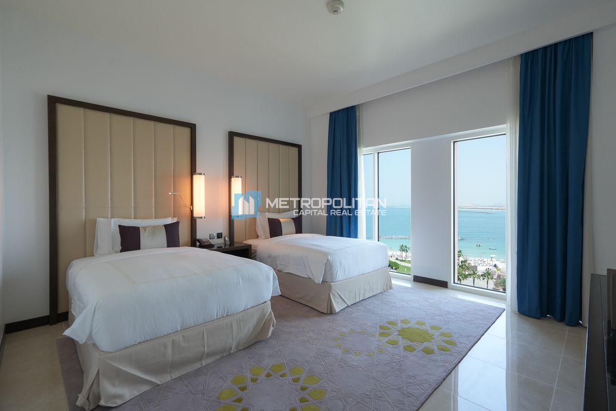Sea View | Furnished 2BR | Vacant | Beach Access