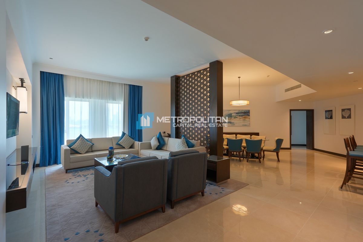 Sea View | Furnished 2BR | Vacant | Beach Access