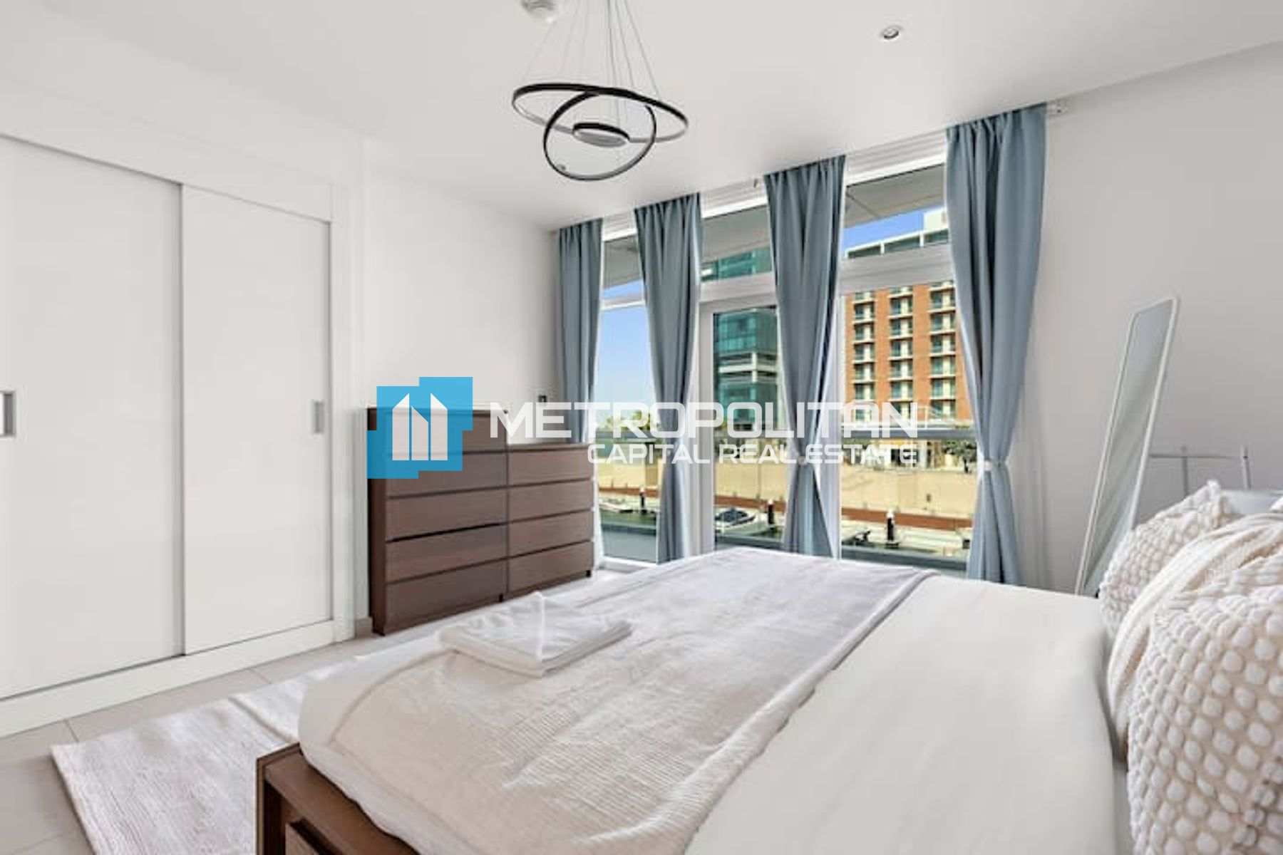 Sea View 1BR | Furnished & Upgraded | Al Bandar