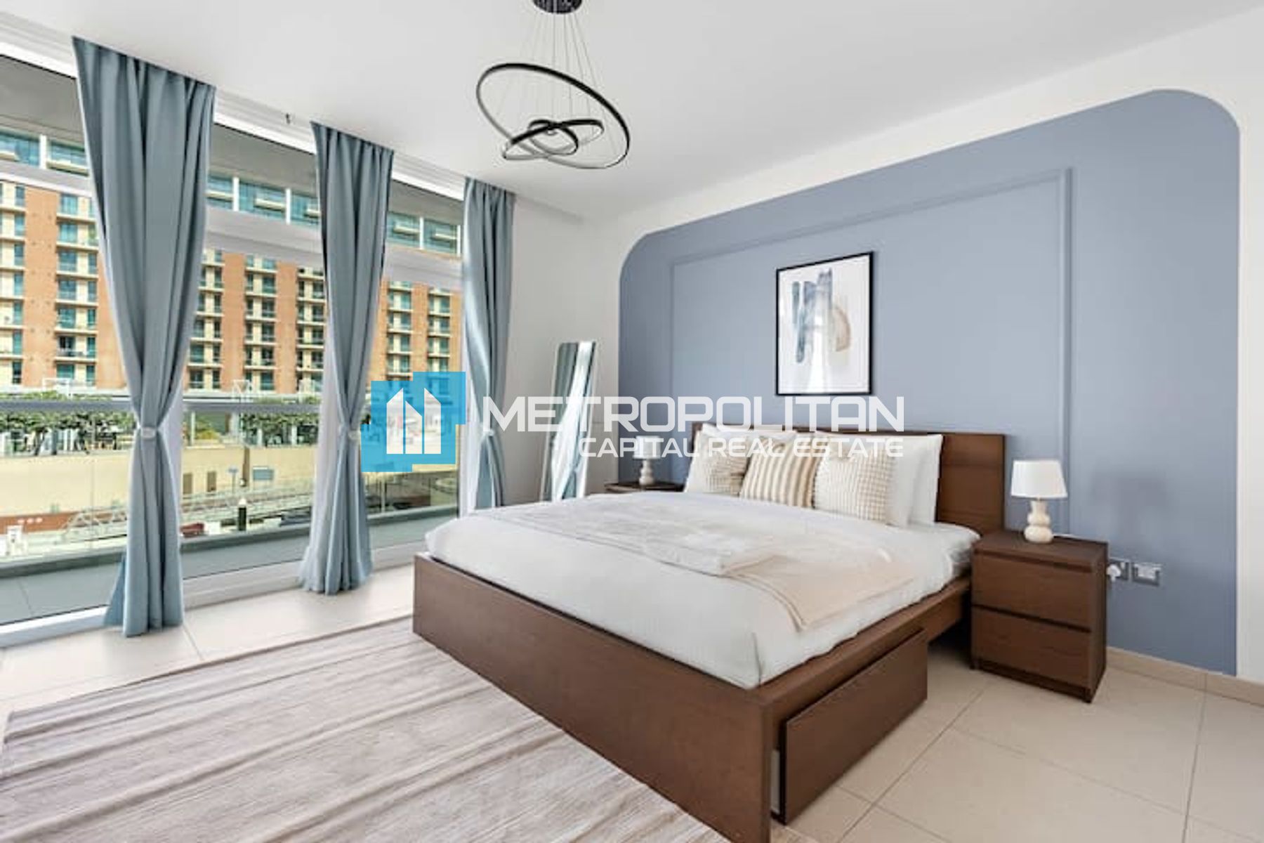 Sea View 1BR | Furnished & Upgraded | Al Bandar