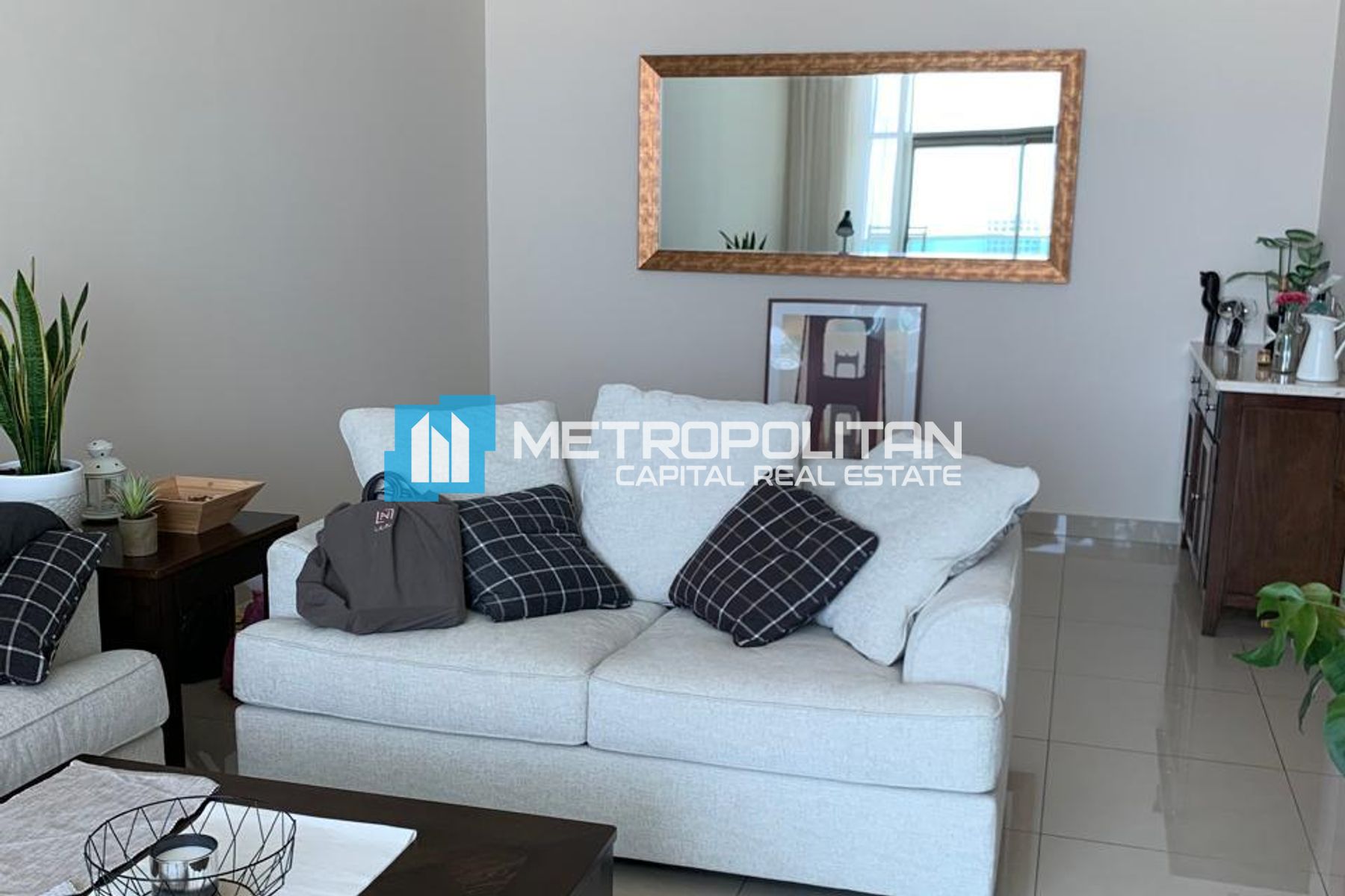 Sea View | 1BR+M w/ Balcony | Unfurnished | Vacant