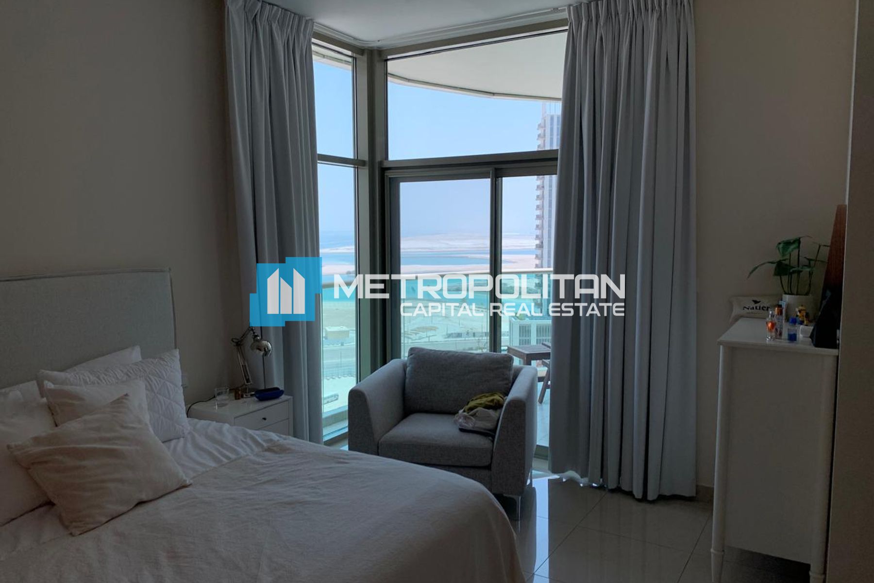 Sea View | 1BR+M w/ Balcony | Unfurnished | Vacant