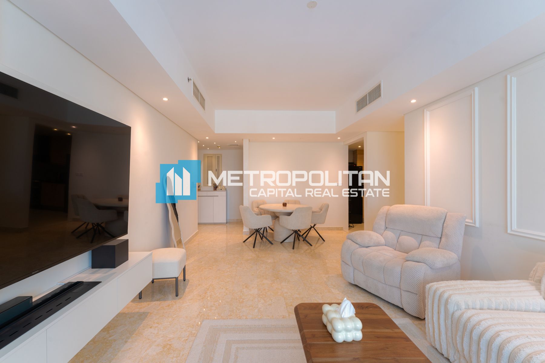 Fully Furnished | Partial Canal View |Morden Unit