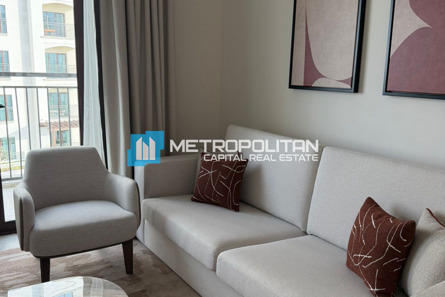 Fully Furnished | New Brand | 2 Balconies | Vacant