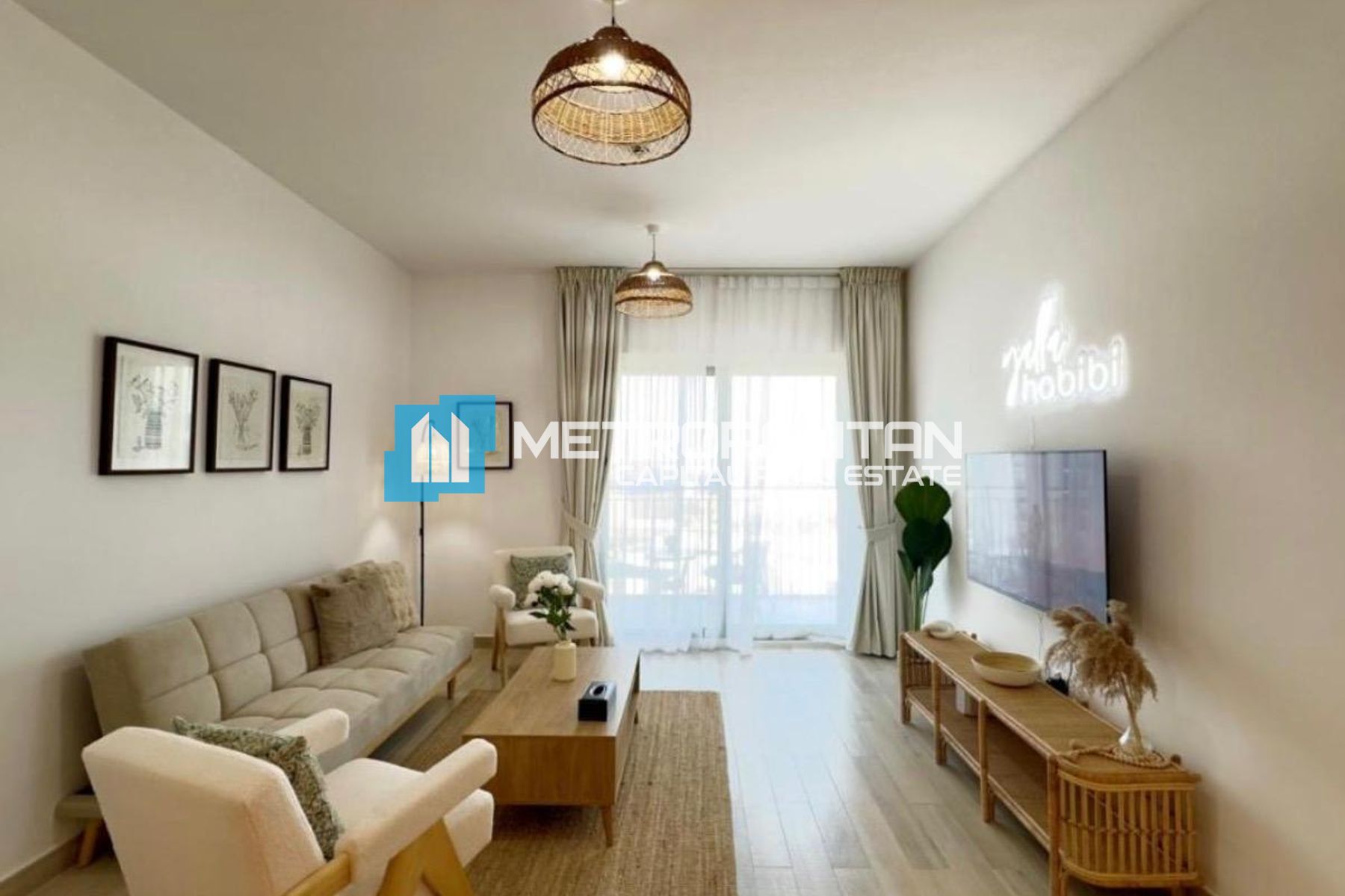 1BR Apartment for Rent in Waters Edge, Yas Island - MCR-7950