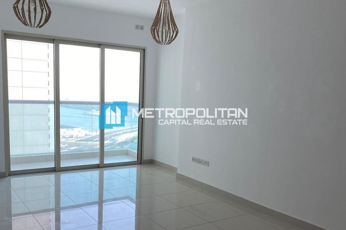 Vacant 1BR+Balcony | Partial Sea view | High Floor