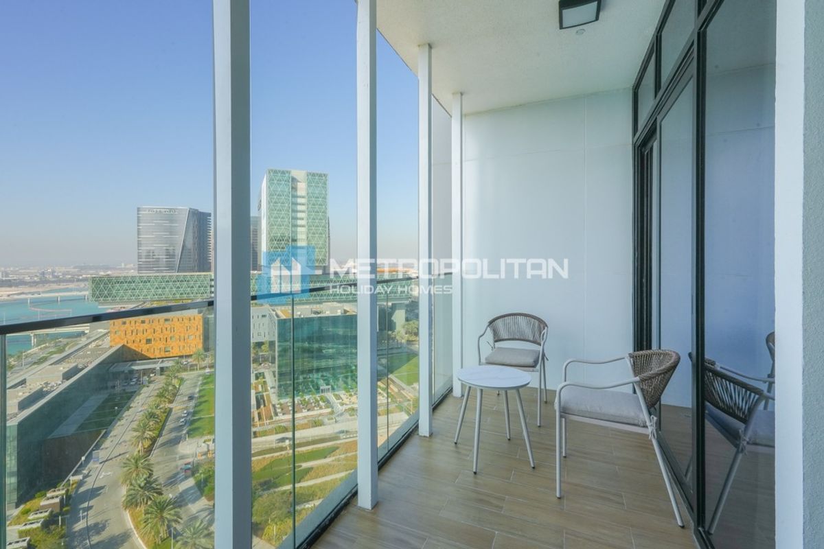 1 BR with Balcony | Canal View | Fully Furnished