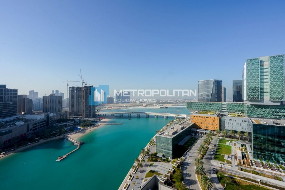 1 BR with Balcony | Canal View | Fully Furnished