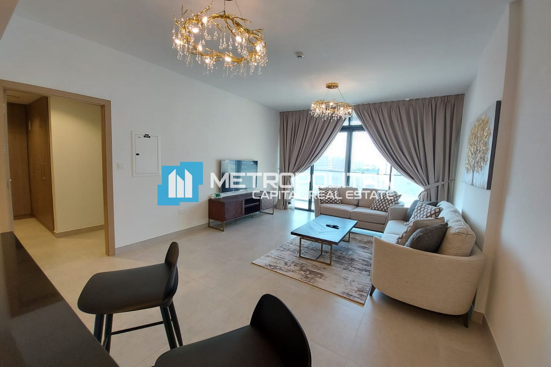 Fully Furnished | Ready To Move 1BR | High Floor
