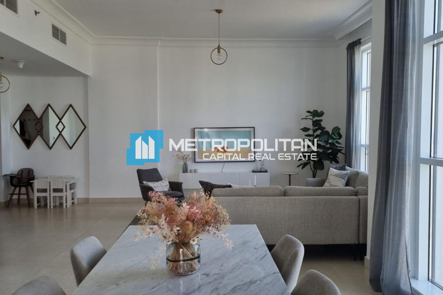 Full Golf and Sea Views | 3BR+Maids | Prime Area